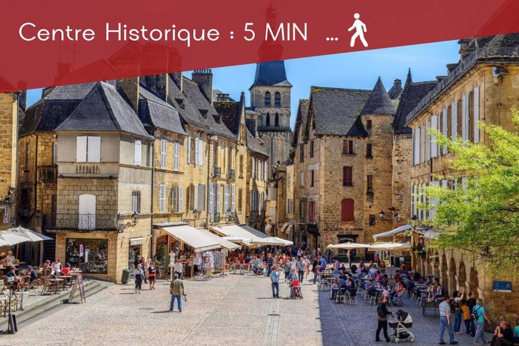 La Regate Avec Jaccuzi A 50 M Du Centre Historique Apartment Sarlat-la-Caneda Luaran gambar